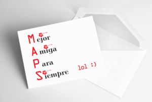Amiga Cards ~ M.A.P.S. ~ Mejor Amiga Para Siempre